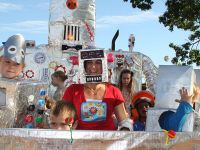 Robot Float in the Float Street Parade